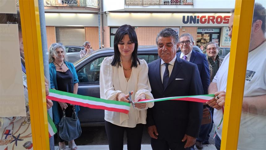 L'inaugurazione della sede elettorale di Luciano Paduano
