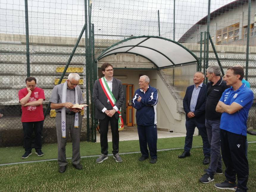 Campo da calcio "Ezio Pepe": taglio del nastro nel segno dell'inclusione