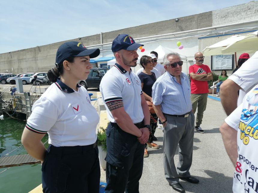 Inaugurato il Fishing Club a Punta Penna: “La pesca sportiva si apre ai disabili”