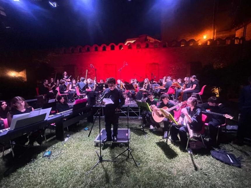 Emozioni ai Giardini d’Avalos grazie all'Orchestra giovanile Rossetti 