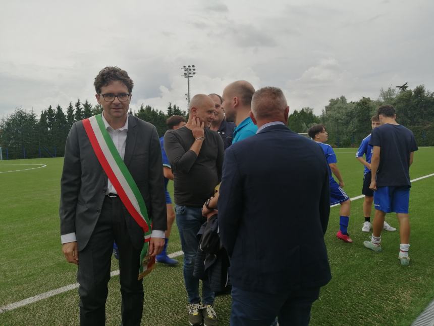 Campo da calcio "Ezio Pepe": taglio del nastro nel segno dell'inclusione