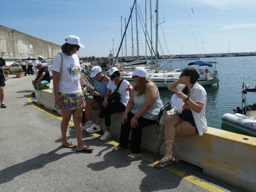 Inaugurato il Fishing Club a Punta Penna: “La pesca sportiva si apre ai disabili”