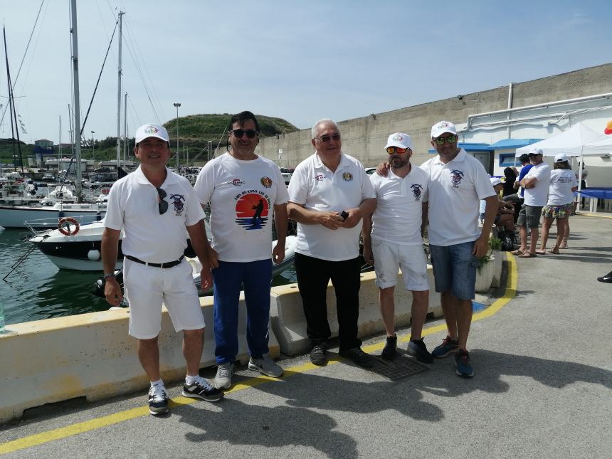 Inaugurato il Fishing Club a Punta Penna: “La pesca sportiva si apre ai disabili”