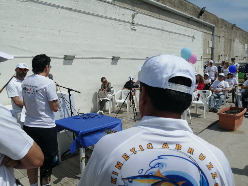 Inaugurato il Fishing Club a Punta Penna: “La pesca sportiva si apre ai disabili”