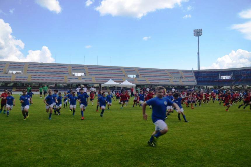 Fun football: oltre 400 bambini protagonisti dell’evento “Piccoli Amici” e “Primi Calci”
