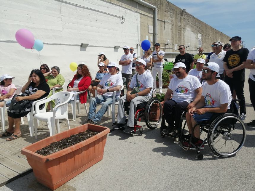 Inaugurato il Fishing Club a Punta Penna: “La pesca sportiva si apre ai disabili”