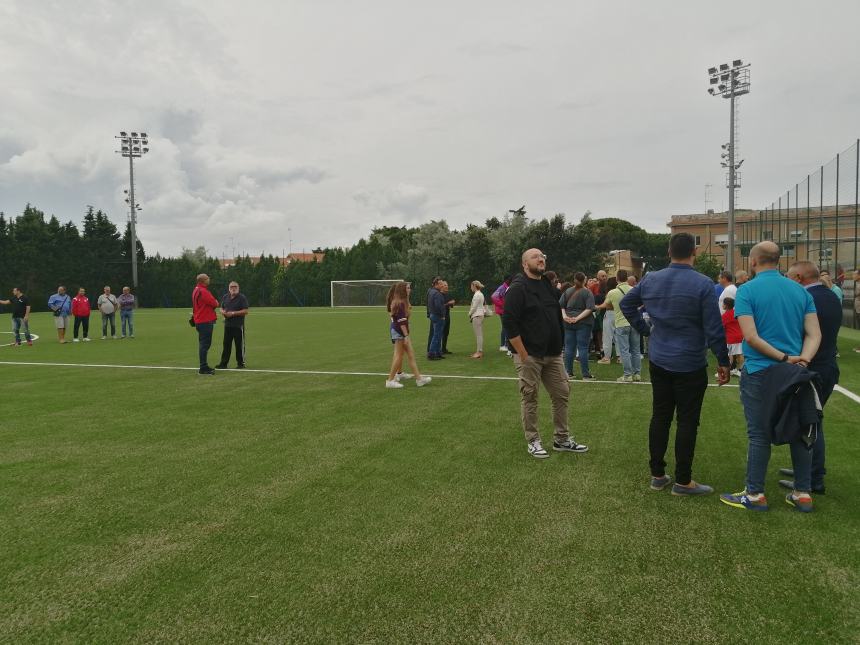 Campo da calcio "Ezio Pepe": taglio del nastro nel segno dell'inclusione