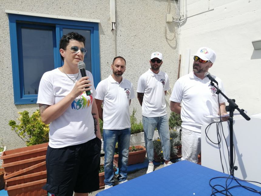 Inaugurato il Fishing Club a Punta Penna: “La pesca sportiva si apre ai disabili”