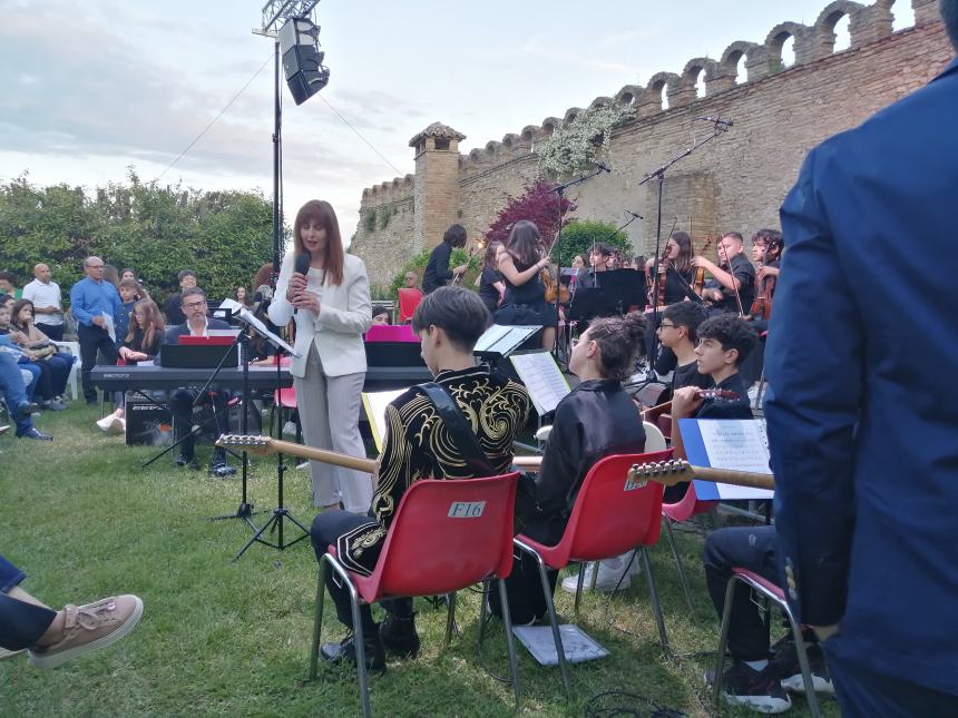 Emozioni ai Giardini d’Avalos grazie all'Orchestra giovanile Rossetti 