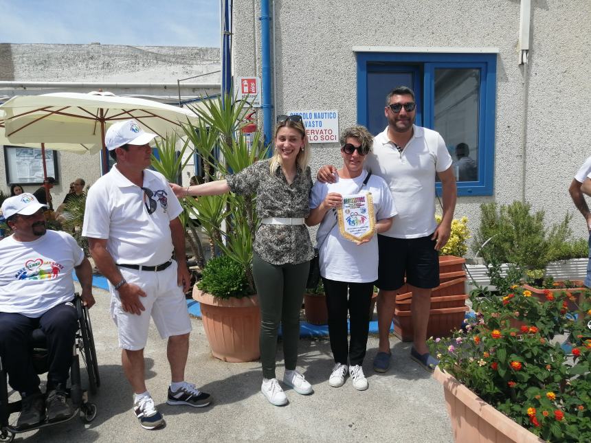 Inaugurato il Fishing Club a Punta Penna: “La pesca sportiva si apre ai disabili”