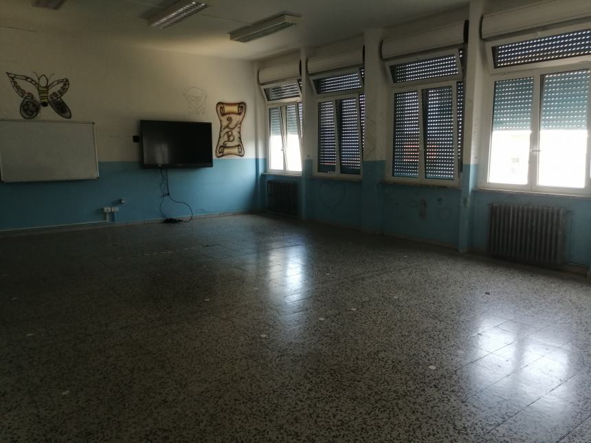 La scuola Paolucci si prepara al trasloco, presto le classi allestite nei plessi temporanei 