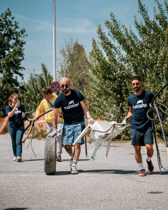 Farà tappa anche a San Salvo  “Plastic Free July”