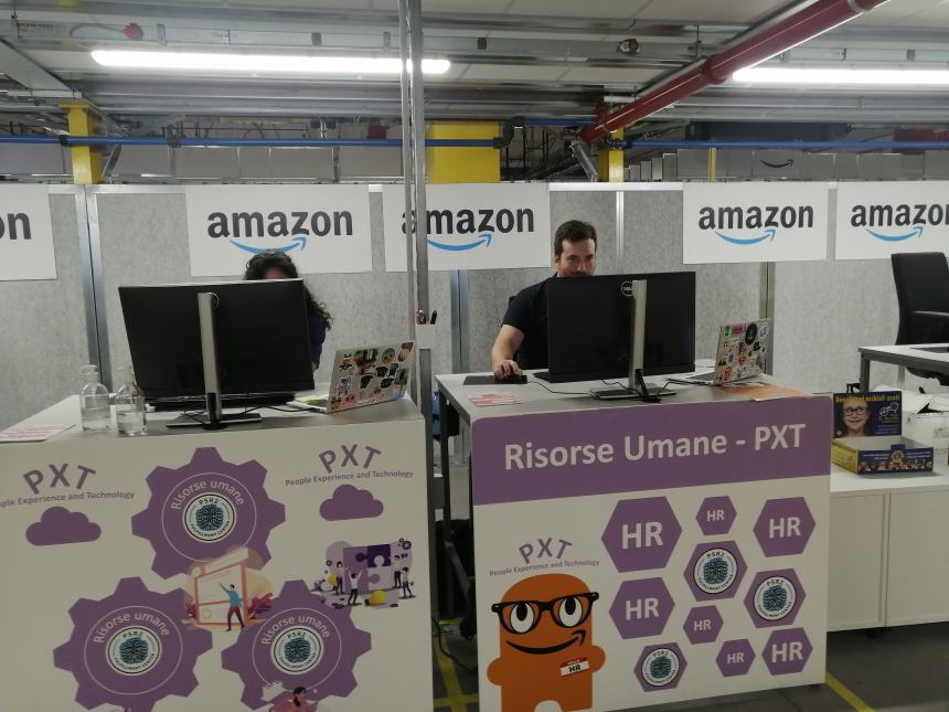 Amazon di San Salvo spegne la prima candelina: 800 posti di lavoro creati in un anno