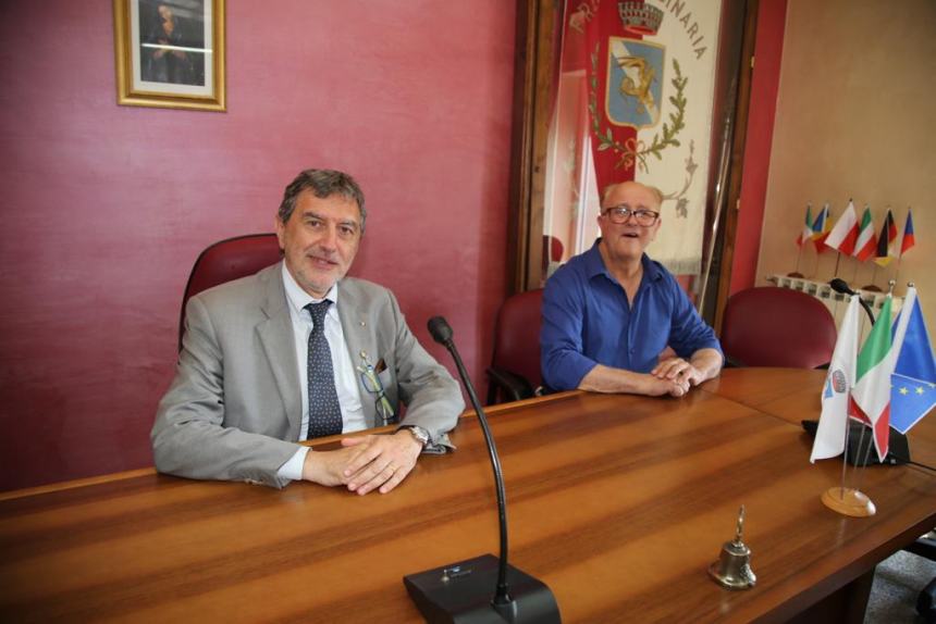 Il Presidente Marco Marsilio in visita al Comune di Dogliola e Fresagrandinaria