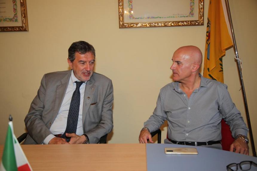 Il Presidente Marco Marsilio in visita al Comune di Dogliola e Fresagrandinaria