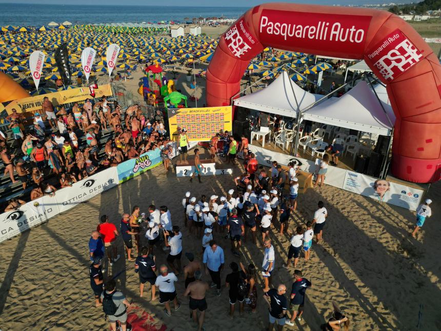 Grande successo a Vasto per il campionato italiano assoluto di beach volley 