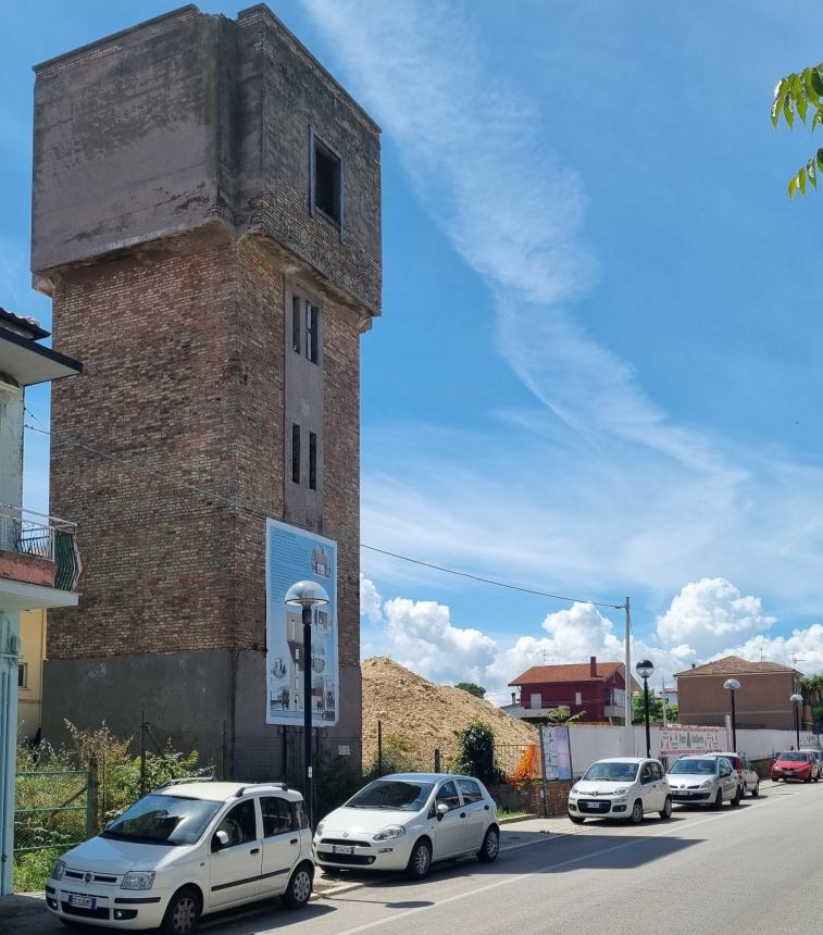 Torre dell'acqua a Fossacesia, aggiudicati i lavori
