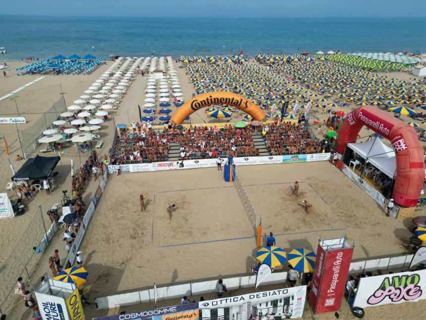 Grande successo a Vasto per il campionato italiano assoluto di beach volley 