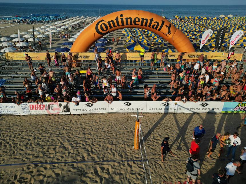 Grande successo a Vasto per il campionato italiano assoluto di beach volley 