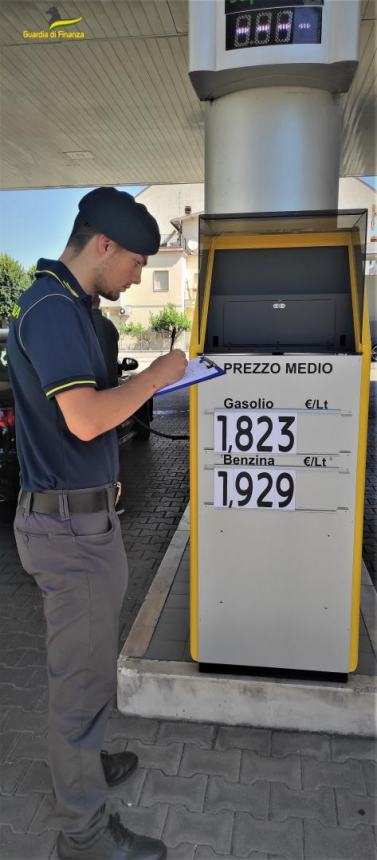 Trasparenza dei prezzi dei carburanti, irregolarità anche a Vasto