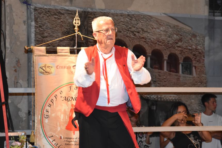 Il Festival internazionale del Folklore a Termoli: il gruppo di Agnone