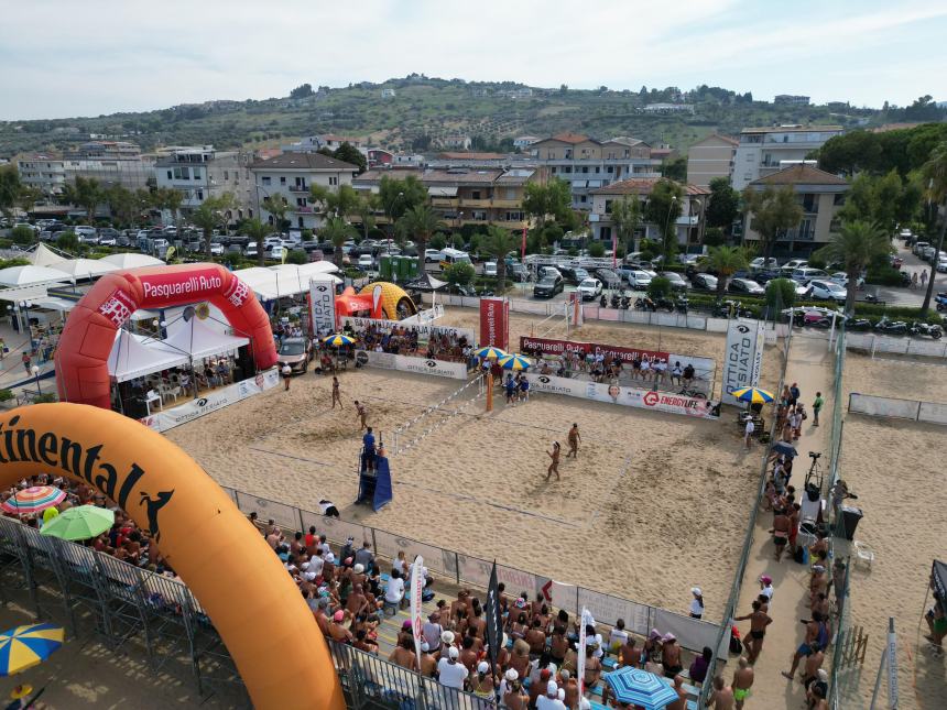 Grande successo a Vasto per il campionato italiano assoluto di beach volley 