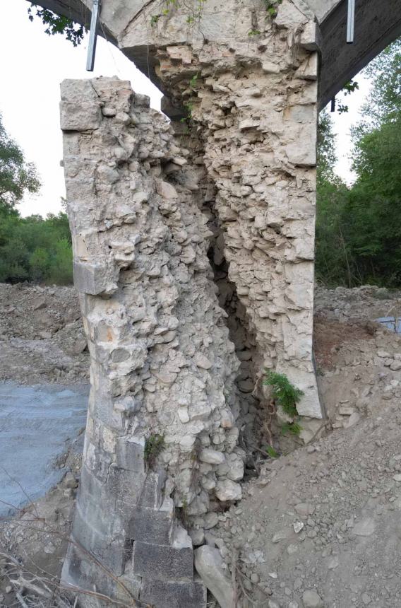 Ponte Rio Torto: tanti disagi per i cittadini, dalla provincia 200mila euro per intervento urgente 