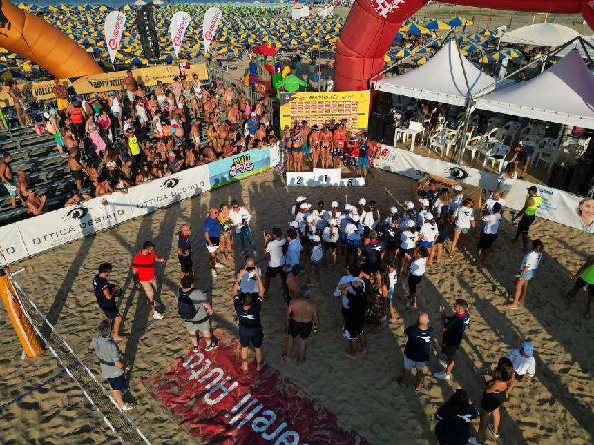 Grande successo a Vasto per il campionato italiano assoluto di beach volley 