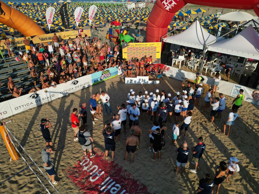 Grande successo a Vasto per il campionato italiano assoluto di beach volley 