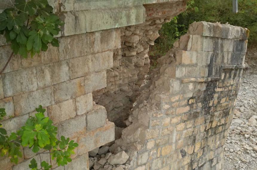 Ponte Rio Torto: tanti disagi per i cittadini, dalla provincia 200mila euro per intervento urgente 