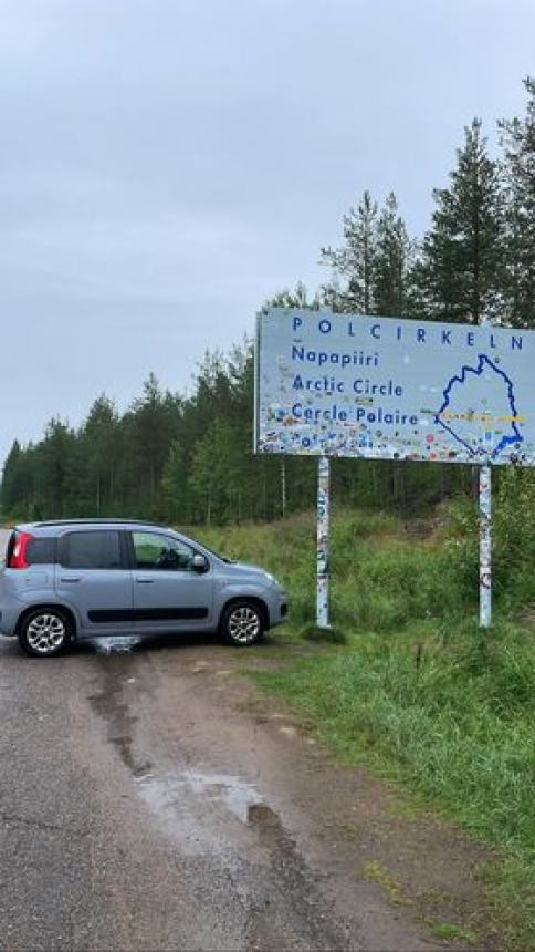 Da Rocca San Giovanni a Capo Nord con una panda: l'avventura di Loris DI Ilio