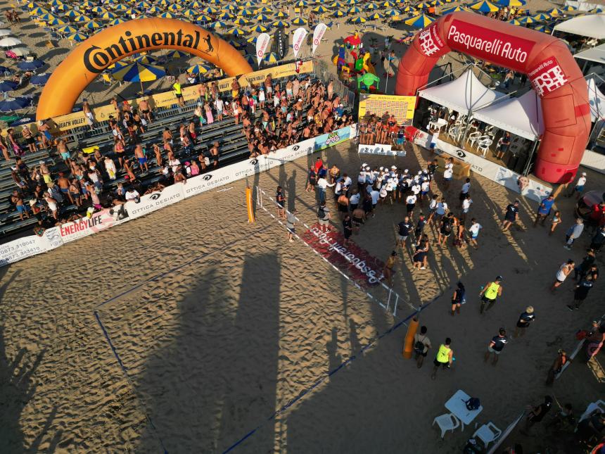 Grande successo a Vasto per il campionato italiano assoluto di beach volley 