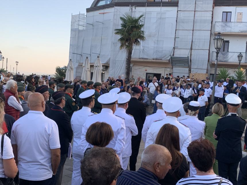 La  Brigata Marina San Marco omaggia Vasto nella festa di San Michele