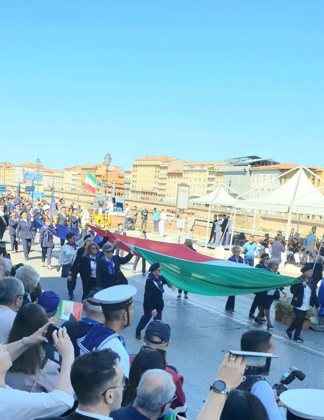 L'Anmi di Vasto al raduno di Pisa: "Una volta Marinaio, Marinaio per sempre"