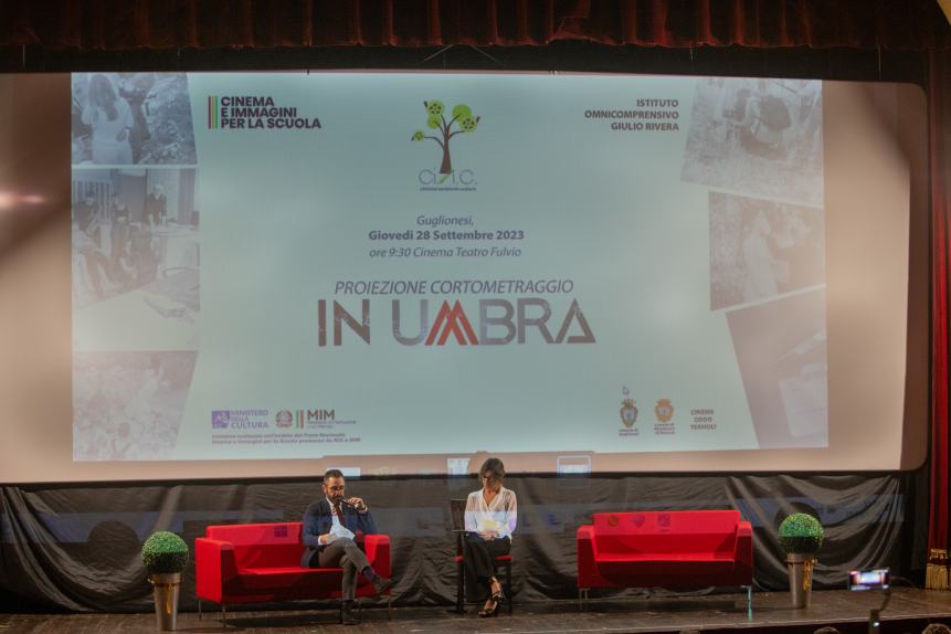 "In umbra": il cortometraggio proiettato al cinema Fulvio