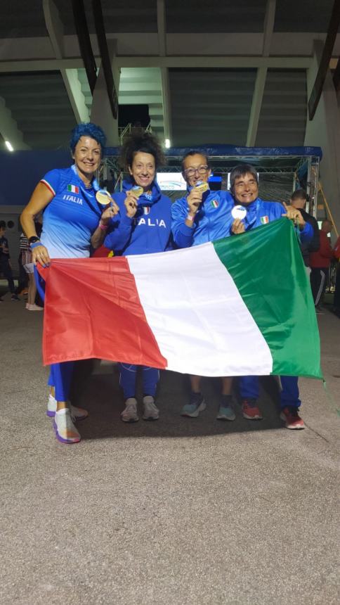 Europei Master Pescara: oro per Miriam Di Iorio nella staffetta 4x100