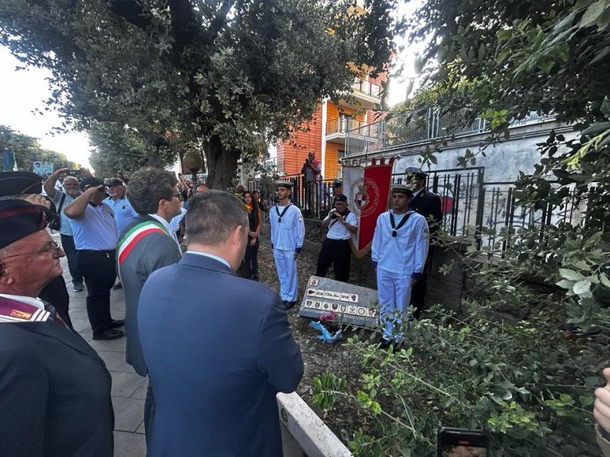 La  Brigata Marina San Marco omaggia Vasto nella festa di San Michele