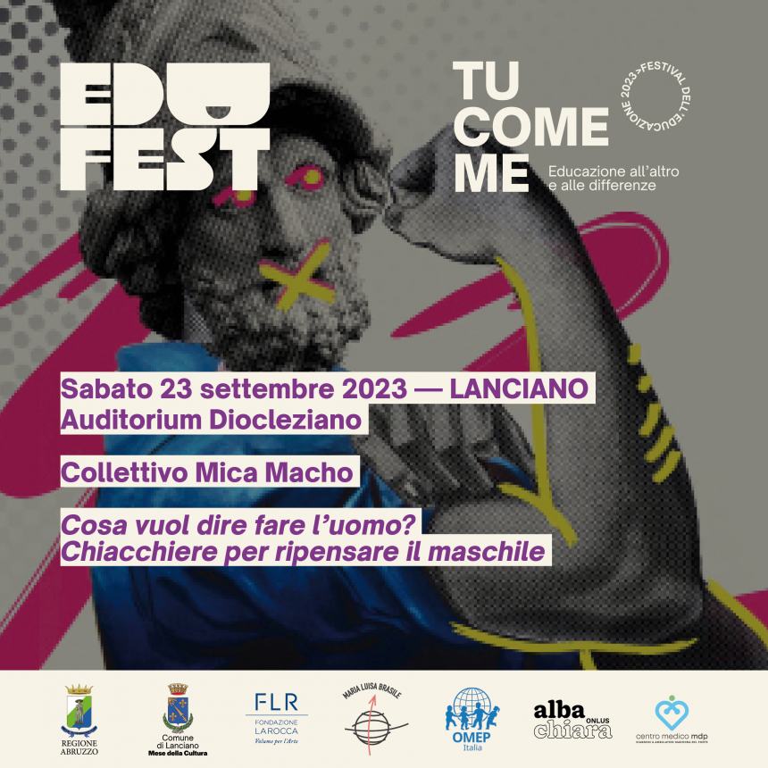 Luca Trapanese tra gli ospiti di EduFest 2023 a Lanciano 