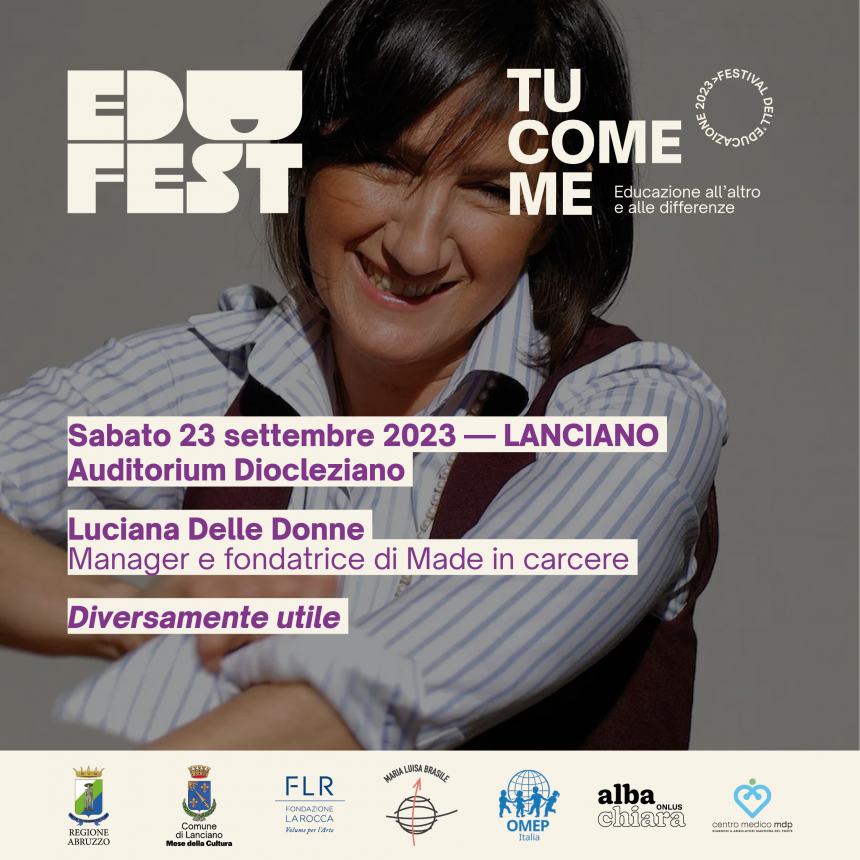 Luca Trapanese tra gli ospiti di EduFest 2023 a Lanciano 