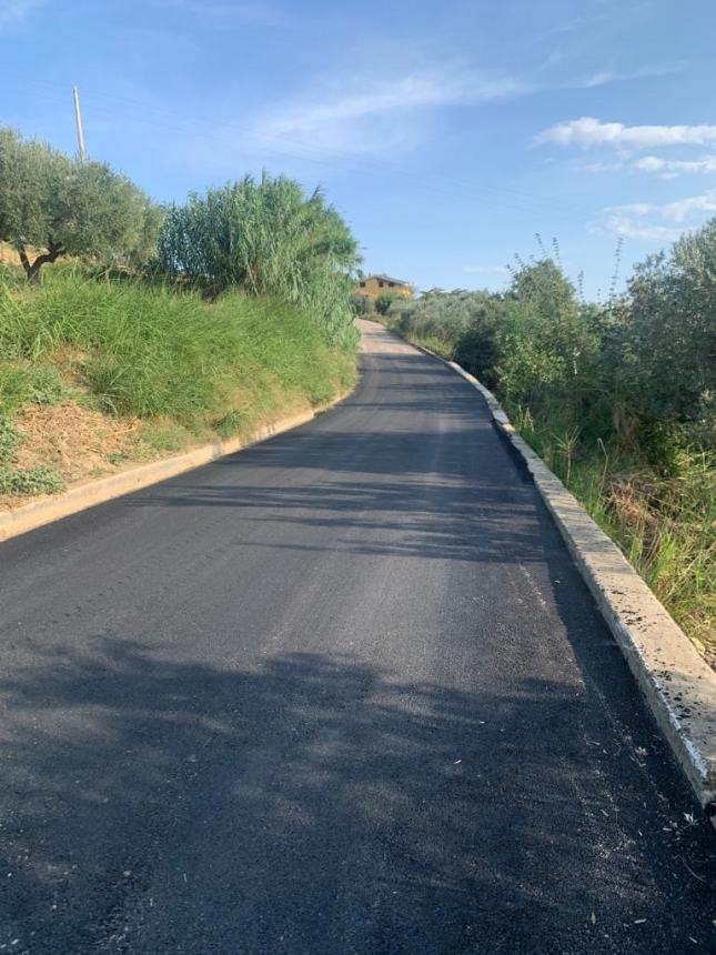 Ultimati i lavori del “piano asfalti” nelle contrade Marracola e Monteleforche di Monteodorisio 