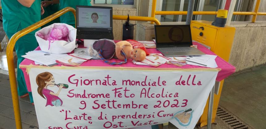 "Zero alcol in gravidanza": a Vasto l'info point su rischi e patologie materne e fetali 