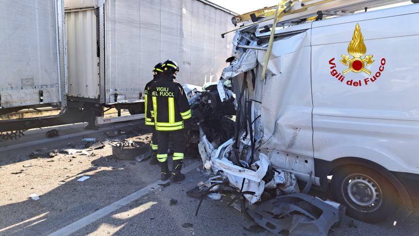 L'incidente sulla statale Bifernina