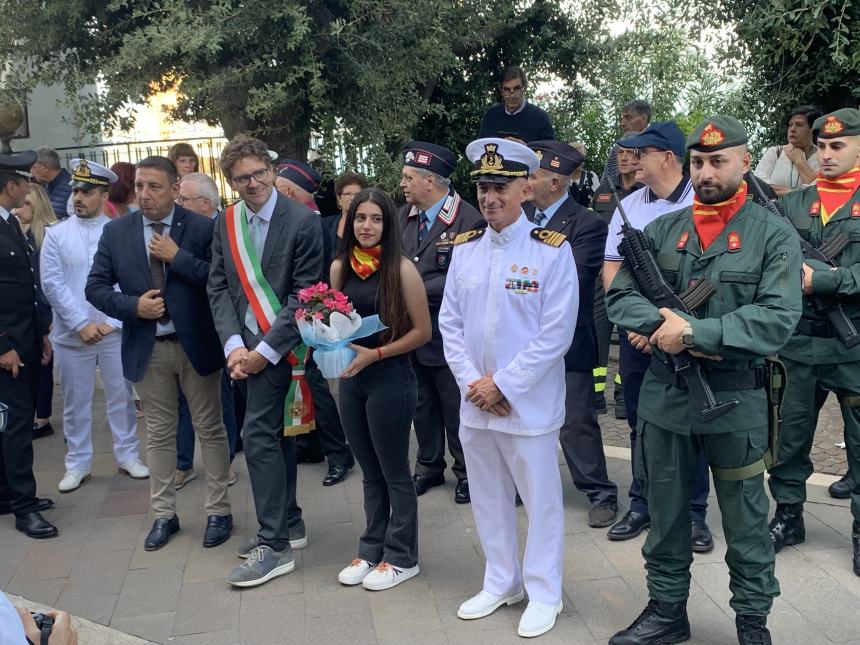 La  Brigata Marina San Marco omaggia Vasto nella festa di San Michele