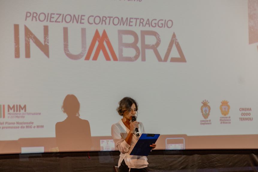 "In umbra": il cortometraggio proiettato al cinema Fulvio