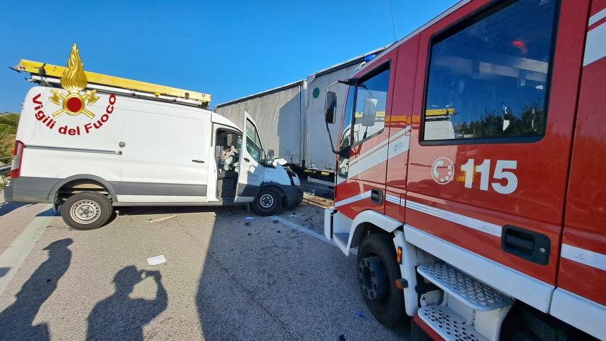 L'incidente sulla statale Bifernina