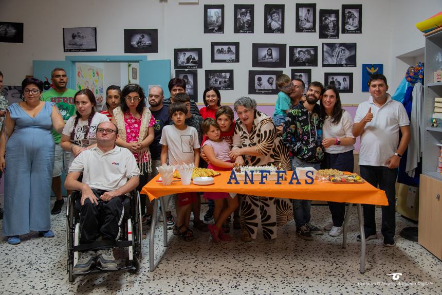 Festa in casa Anffas a due anni dal taglio del nastro del centro "Simona Altieri"