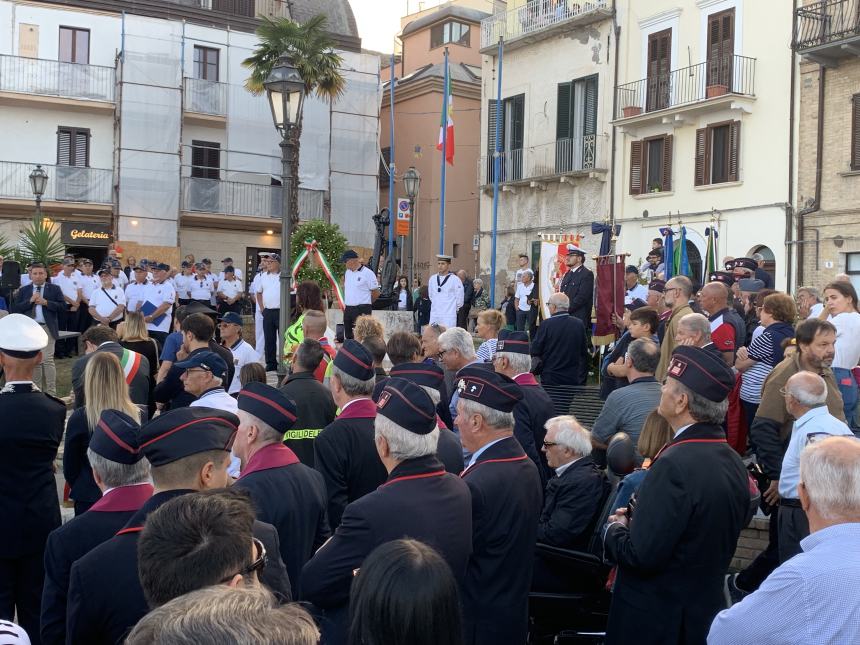 La  Brigata Marina San Marco omaggia Vasto nella festa di San Michele