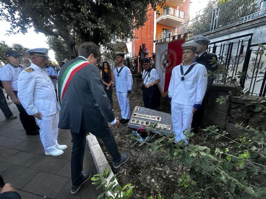 La  Brigata Marina San Marco omaggia Vasto nella festa di San Michele