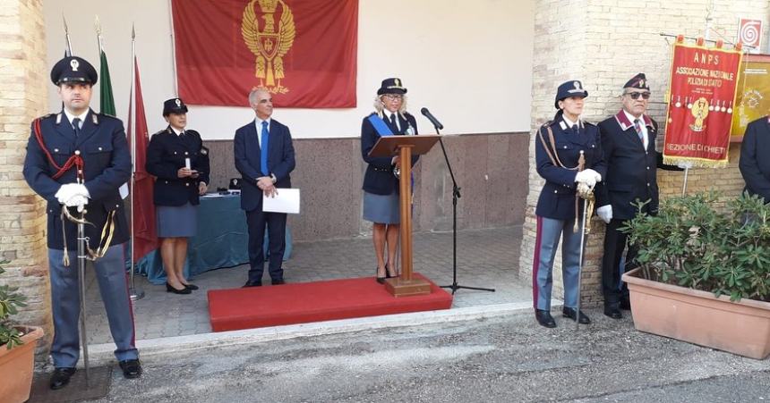 Polizia di Stato, alla Caserma Spinucci la cerimonia per la festività di San Michele Arcangelo