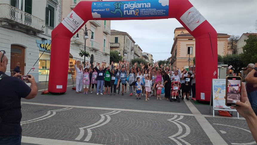 Pigiama Run sul Corso Nazionale